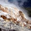 Mammoth Hot Springs Terraces, Yellowstone National Park, WY